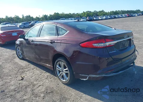 2018 Ford Fusion Se from USA, damaged, VIN 3FA6P0HD7JR176340